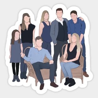 The Originals Mikaelsons Sticker